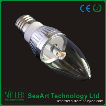 4W Transparent LED Candle Bulb